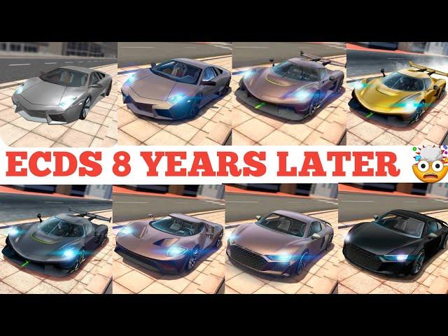 Extreme Car Driving Simulator 8 YEARS LATER  || Evolution || Then vs Now Comparison