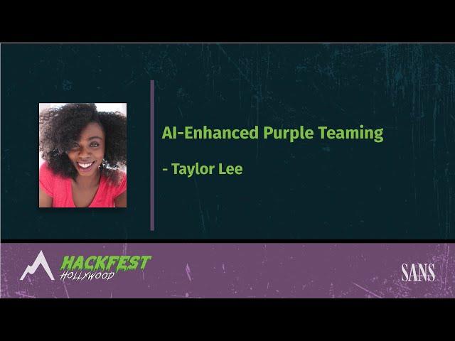 AI-Enhanced Purple Teaming