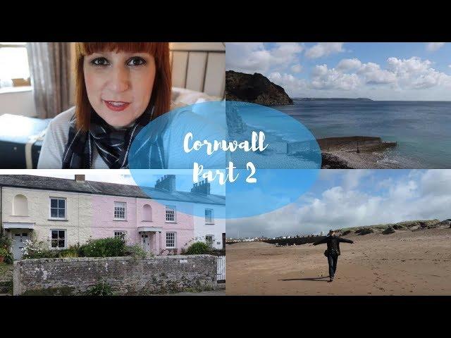 Our cute holiday cottage in Cornwall & the day we ran into preparations for shooting Poldark 4