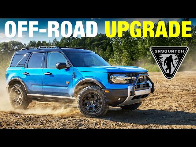 FIRST LOOK: 2025 Ford Bronco Sport Gets the Sasquatch Treatment | New Updates & More