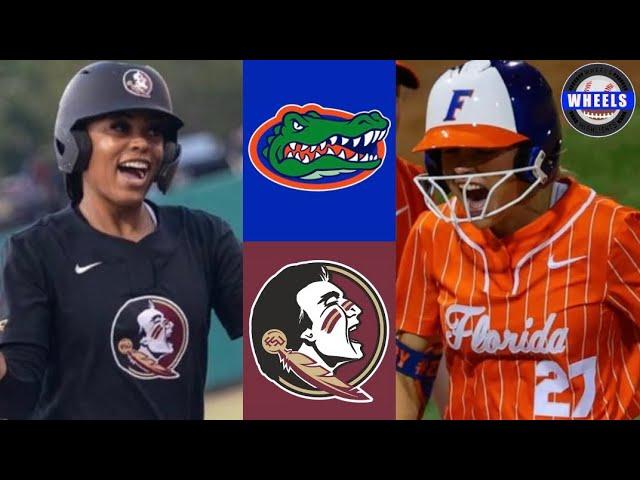 #9 Florida vs #14 Florida State Highlights (INCREDIBLE!) | 2024 College Softball Highlights