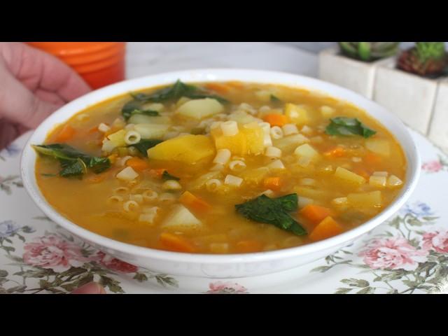 SOPA DE LEGUMES - RECEITAS QUE AMO