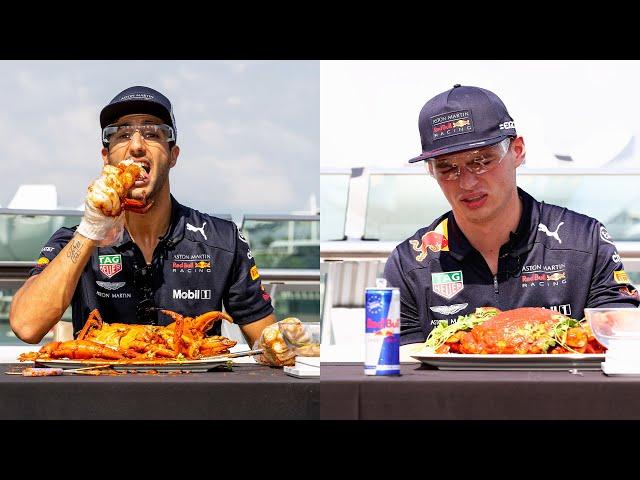 Daniel Ricciardo and Max Verstappen do a Smash 'N' Crab job on Singapore