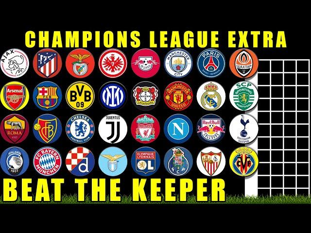 Champions League Extra - Beat The Keeper Marble Race / Marble Race King