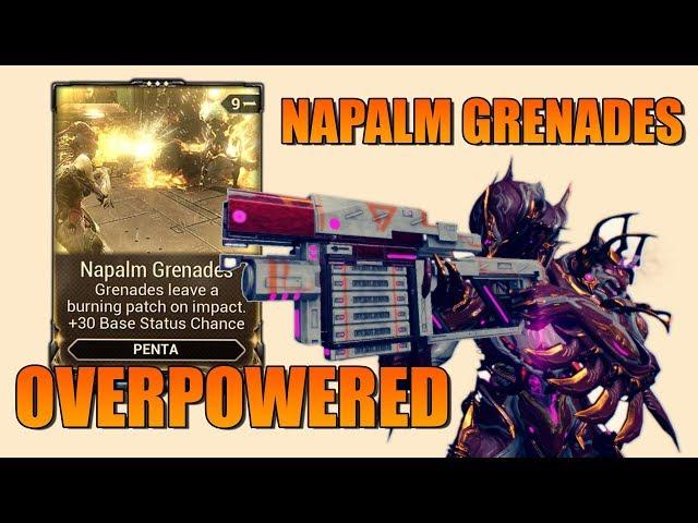 [WARFRAME] Napalm Grenades Is OVERPOWERED [Secura Penta Build]