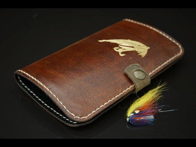 How is it made? Art Merk handmade leather accessories for fly fishing.