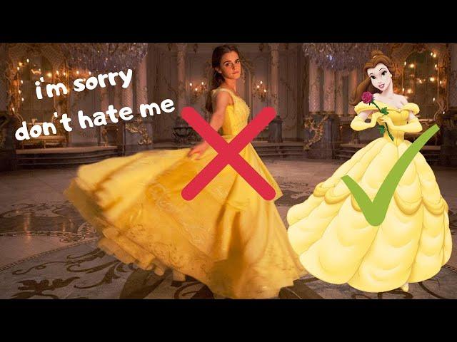 the problem with belle's dress ️