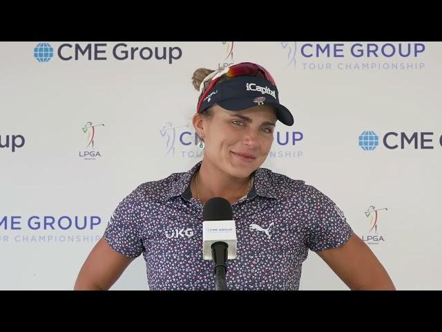 The tears of Lexi Thompson after his final proffesional round