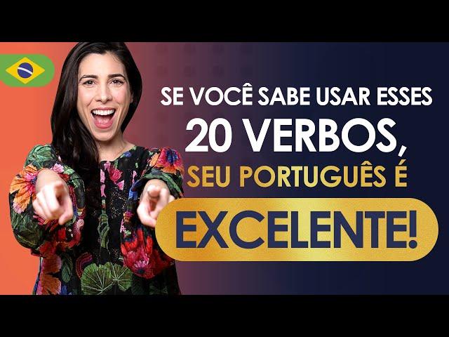 Top 20 Irregular Verbs in Brazilian Portuguese