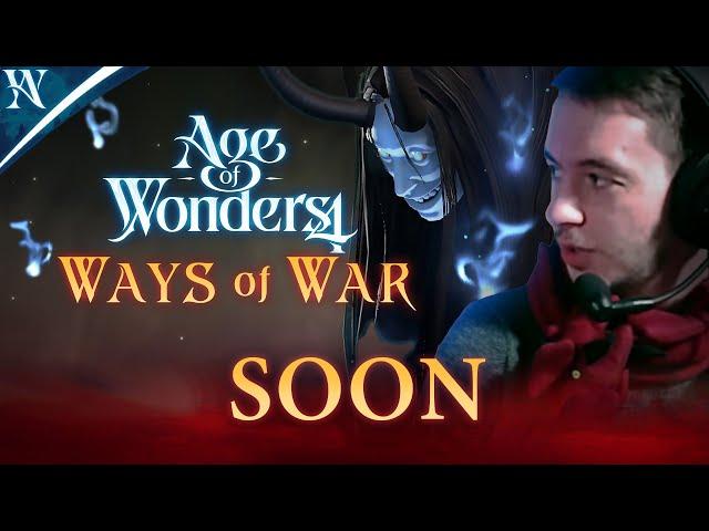 Ways of War First Look Part 5! | New Expansion Pass! Age of Wonders 4 Dev Stream