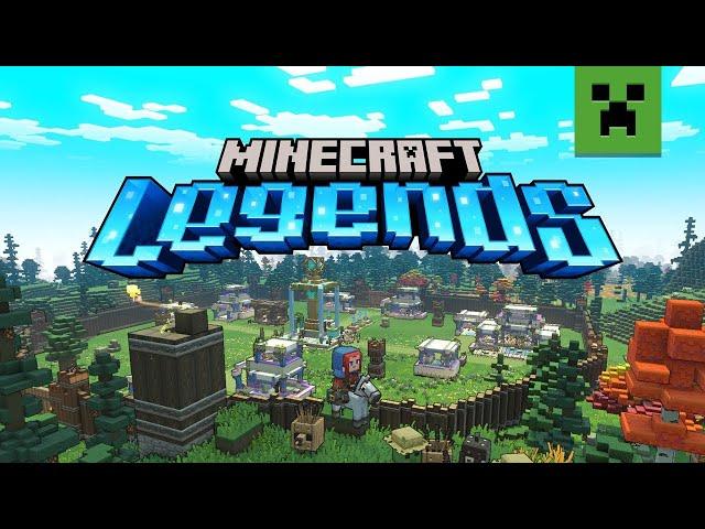 Играем в Minecraft Legends