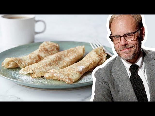 Alton Brown Makes Crepes 3 Ways | Good Eats | Food Network