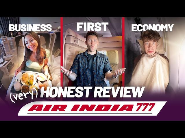 VERY Honest Air India 777 Flight Review: First Class, Business, Economy