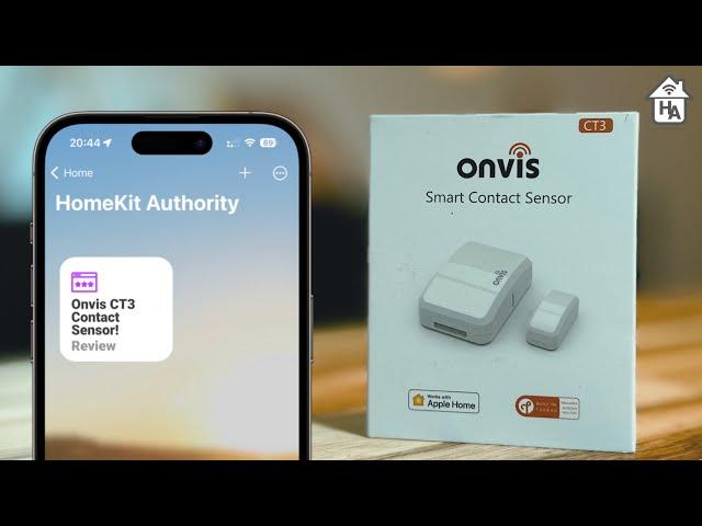 Onvis CT3 Door and Window Contact sensor review - HomeKit over Thread