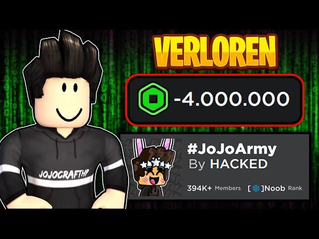 Ich wurde GEHACKT und habe 4.000.000 ROBUX Verloren...