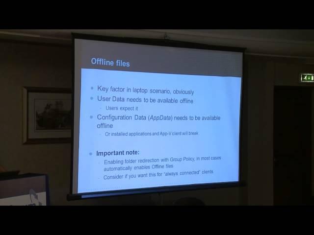 App-V and User State Virtualisation: How They Work Together - BriForum 2012 London