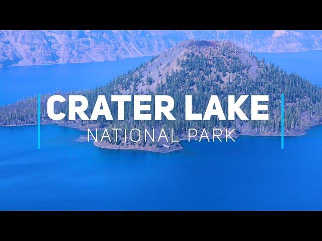 Crater Lake National Park, Oregon - the deepest lake in the United States | 4K video