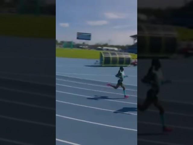 #jamaica receives gold  for the under 17 400m hurdles #teamjamaica