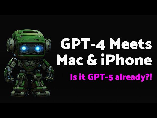 GPT-4 Meets Mac & iPhone: Future with OpenAI API