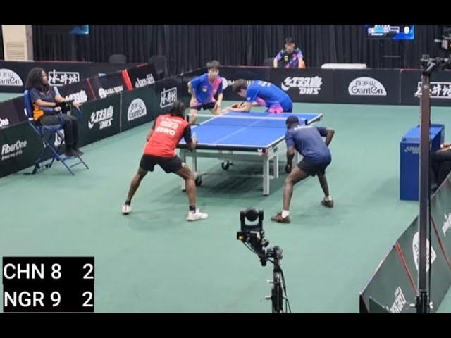 Moment Two Young Nigerians Beat The Chinese Team