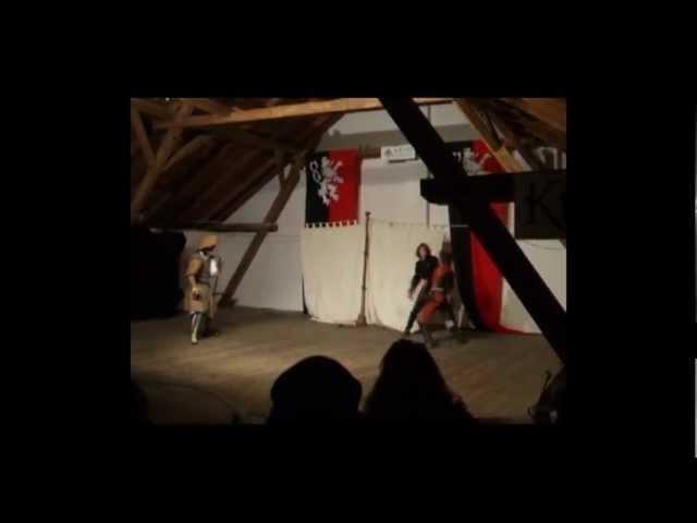 Adorea - swordfight choreography competetion 1st. place Tábor 2010