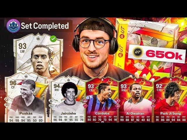 I Completed Ronaldinho SBC & 650K Golazo Packs