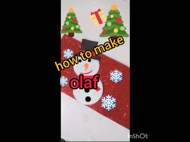 how to make DIY paper olaf#diypaperolaf#viralshort#videopaper#youtubeshortviral#paperolaf#