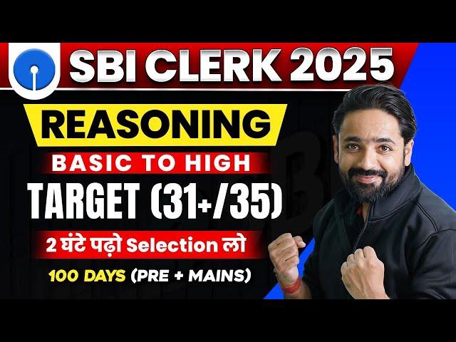 SBI Clerk 2024-25 | 100 Days Crash Course | Day 8 | Complete Reasoning + Puzzles By Puneet Sir