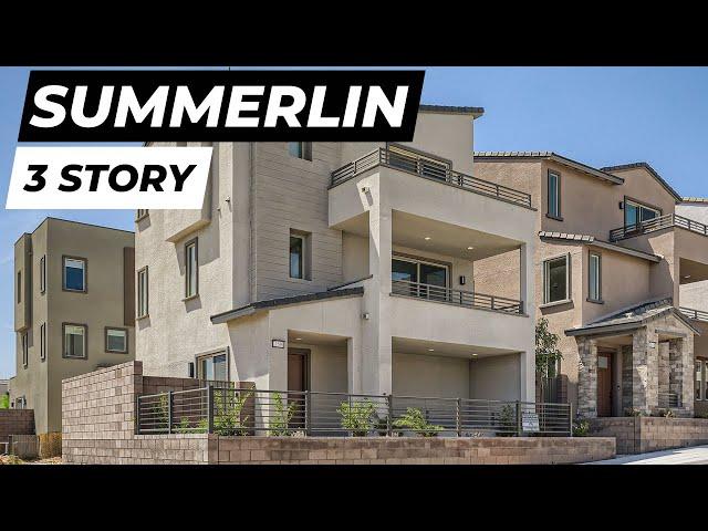 New Build Homes In Summerlin Nevada | Las Vegas NV Real Estate | 3 Story Homes