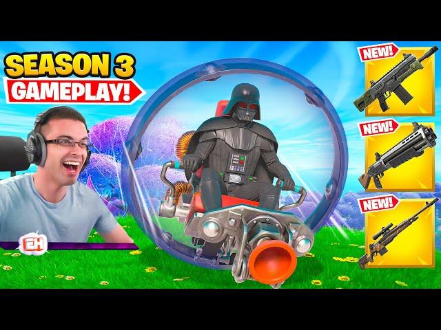 Nick Eh 30 reacts to Fortnite Chapter 3 Season 3!