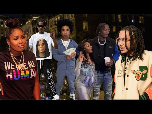 DUDEYLO & BLOCKWORK STAR BRIM pics KENZO B & KYLERICH babyshower Ybn Nahmir & celina powell  BABY?