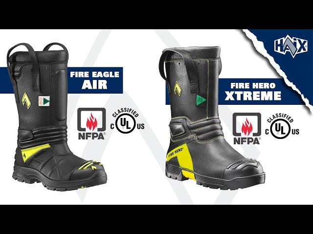 HAIX® Fire Eagle Air and Fire Hero Xtreme comparison video