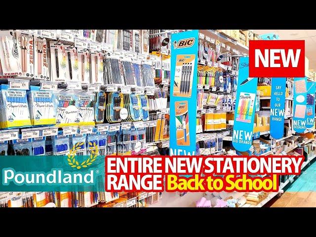 NEW IN- POUNDLAND SHOP WITH ME. Entire New Stationary Range, Back To School  Liyana Lifestyle