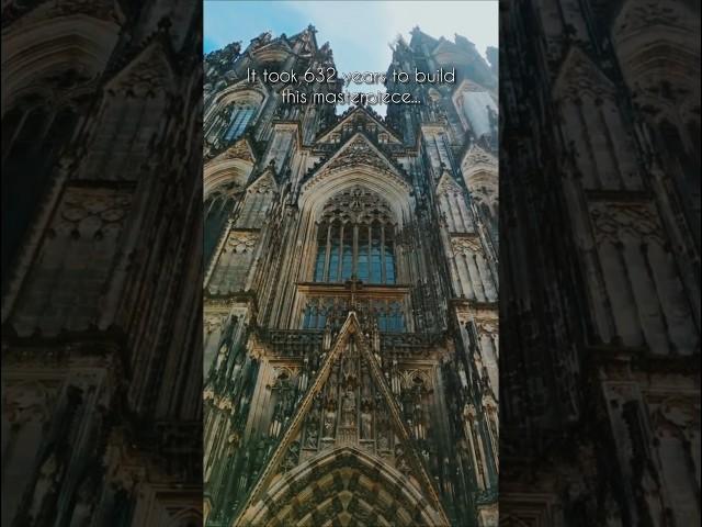 Cologne Cathedral  Germany’s Timeless Gothic Giant! #travel #cathedral #germany #architecture