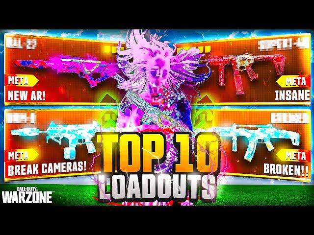 TOP 10 *BROKEN* META Loadouts in Warzone