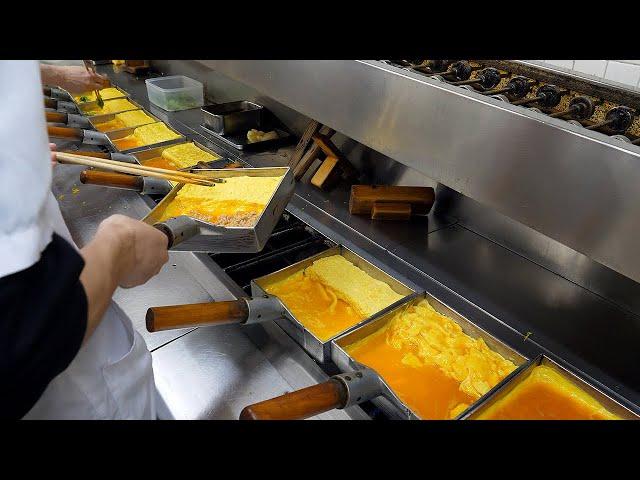 100-year-old egg omelet shop in japan