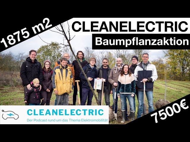 1875m2 Wald - CLEANELECTRIC Baumpflanzaktion