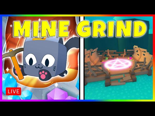 LIVE| ️ MINING GRIND ️ Update in Pet Simulator 99 | #PetSimulator99 #roblox #petsim99livegiveaway