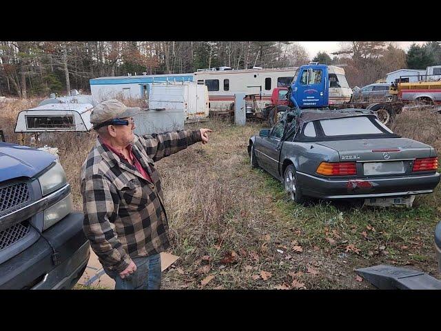 Junk Yard Tour With Grampa Nov/2023