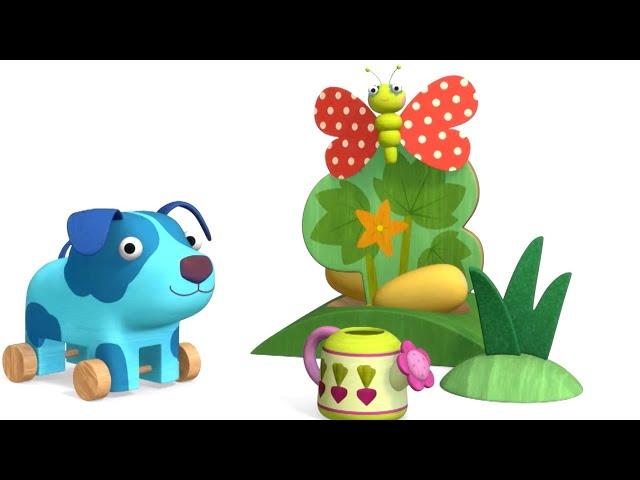 Деревяшки - Дружба - развивающий мультфильм для детей