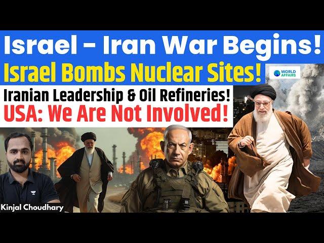 Insane Videos Of Israeli Strikes On Iran’s Nuclear Sites, IRGC & Refineries! Op Rising Lion! Kinjal