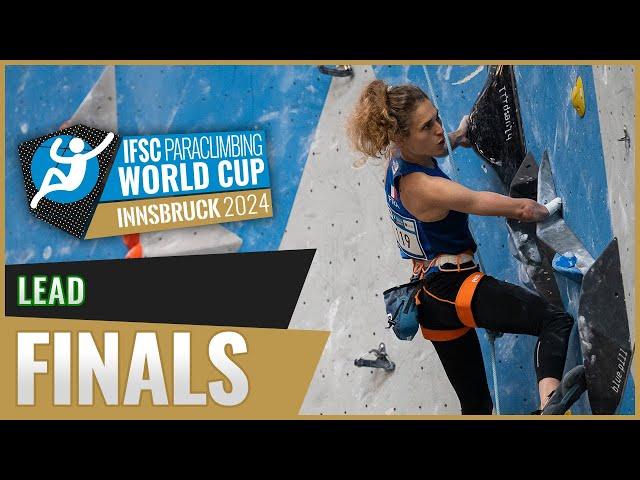 Para Climbing finals | Innsbruck 2024