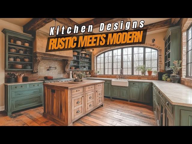 Rustic Meets Modern: How to Create Your Dream Kitchen at Home!