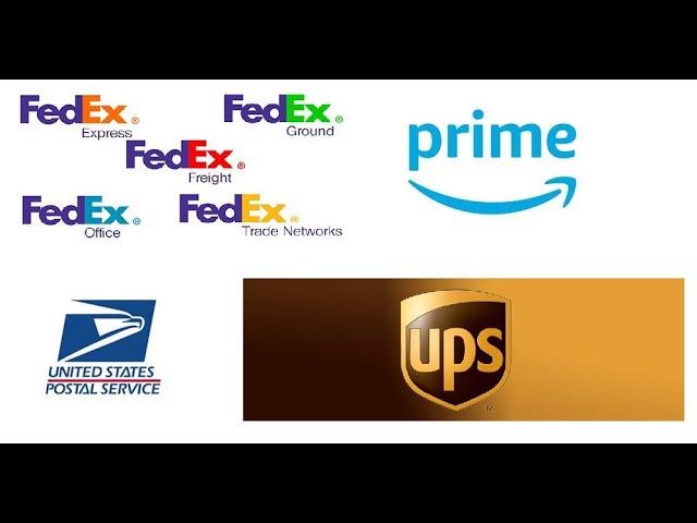 Postal Services in USA  | USPS | FedEx | UPS | Amazon