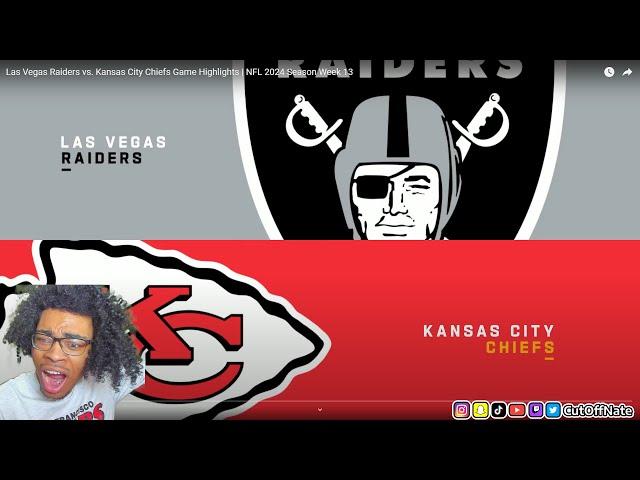 49ERS FAN REACTS TO Las Vegas Raiders vs. Kansas City Chiefs Game Highlights NFL 2024 Season Week 13