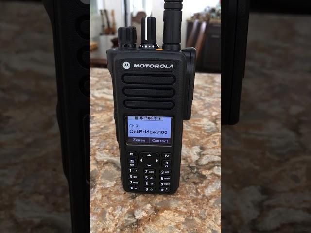 My Motorola XPR 7550e: Text:Voice