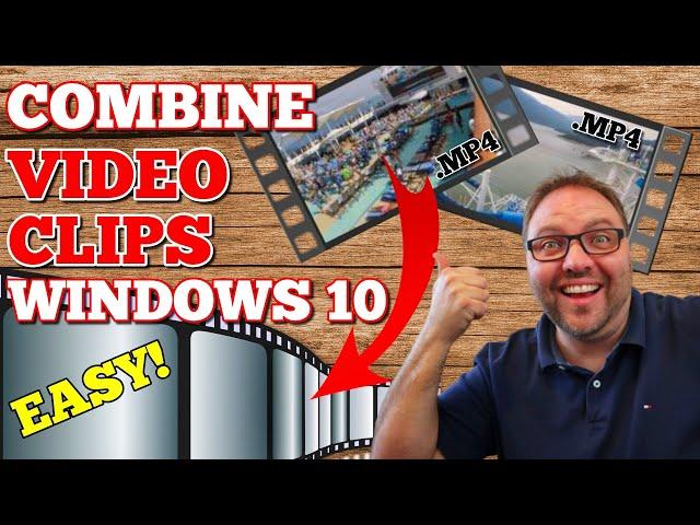 How to Merge Videos in Windows 10 | Combine Video Files | Free