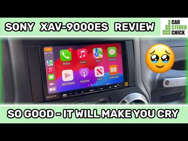 Sony XAV-9000ES Review | Finally installed in my Jeep | Sounds SO Good it might just make you CRY