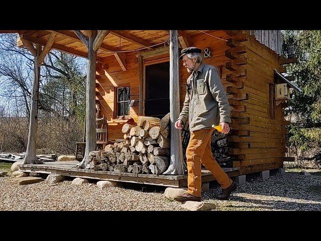 Creek Floods   Spring Moods & Quiet At The Off Grid Cabin