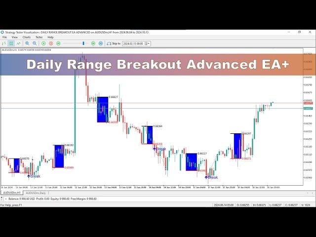 Daily RANGE BREAKOUT Advanced+FREEForex EA in MQL5/MT5 [PART 649] #forexalgotrader #mql5 #forex